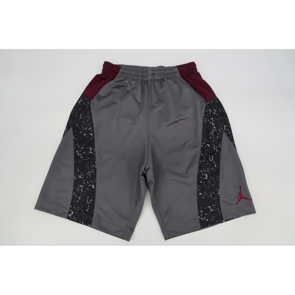 Jordan Son Of Mars Basketball Shorts Mens Medium Gray Black Speckled Jumpman
